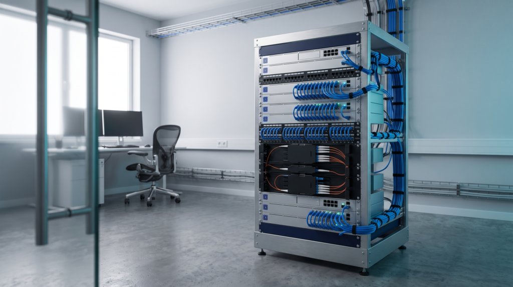 Illustrative business network infrastructure
